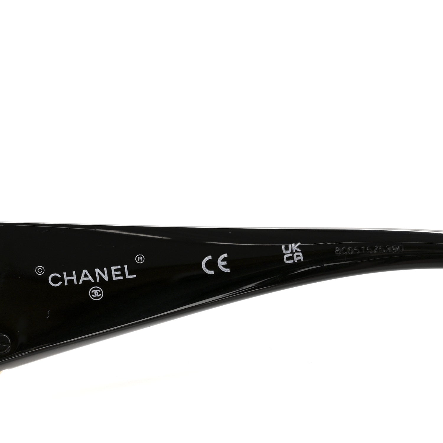 Chanel Pearl CC Sunglasses 71498 Black 5 of 8