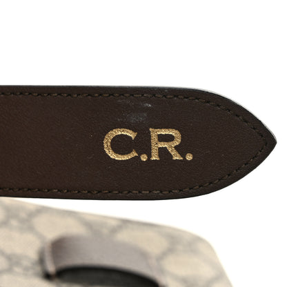 Gucci GG Supreme Monogram Web Small Ophidia Belt Bag 85 34 Dark Brown 12 of 13
