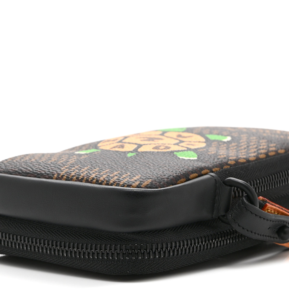 Louis Vuitton X NIGO Giant Damier Ebene Tortoise Double Phone Pouch 10 of 10