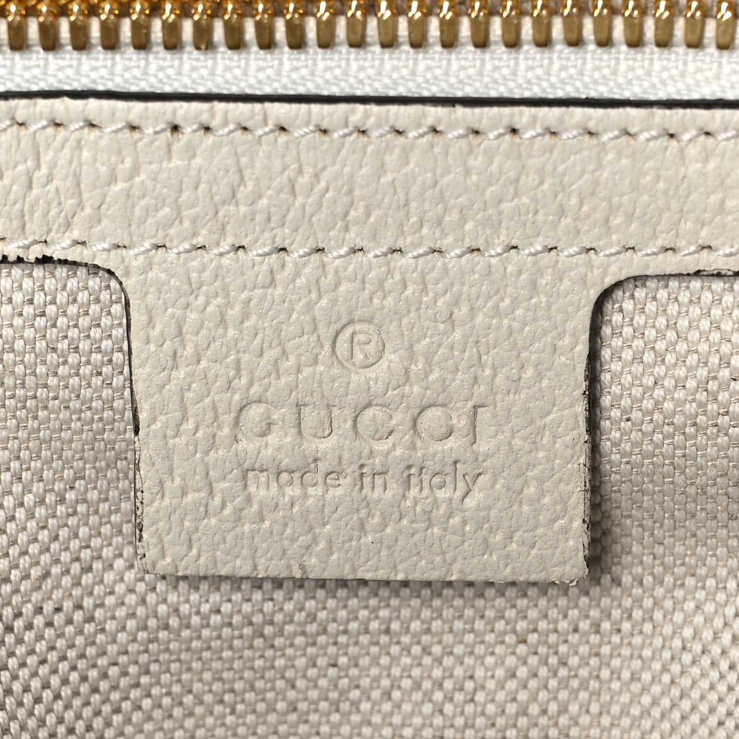 Gucci GG Supreme Monogram Flora Web Small Ophidia Day Backpack White 6 of 9