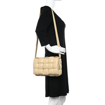 Bottega Veneta Nappa Maxi Intreccio Padded Cassette Crossbody Bag Porridge 2 of 12
