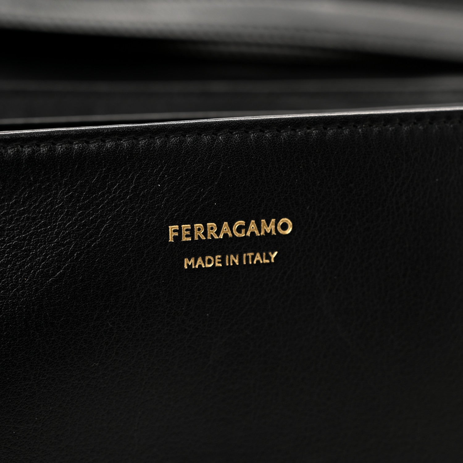 Salvatore Ferragamo Calfskin Small Front Flap Crossbody Bag Black 6 of 10