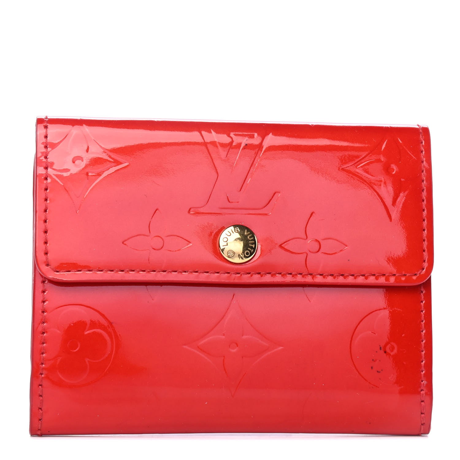 Louis Vuitton Vernis Elise Wallet Pomme D'Amour 1 of 6