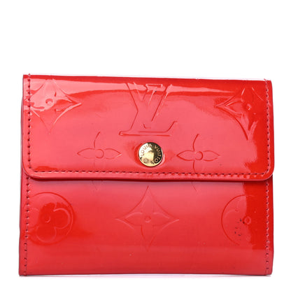 Louis Vuitton Vernis Elise Wallet Pomme D'Amour 1 of 6