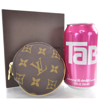 Louis Vuitton Monogram Porte-Monnaie Round Coin Purse 2 of 7