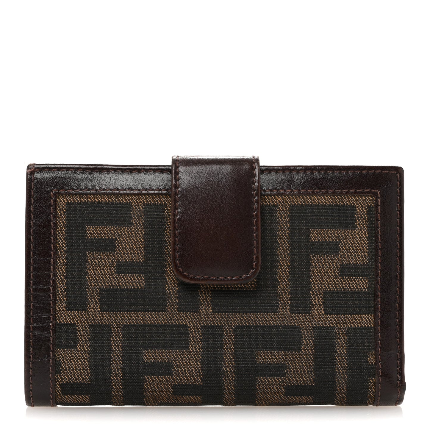 Zucca Calfskin Donna Wallet Tobacco