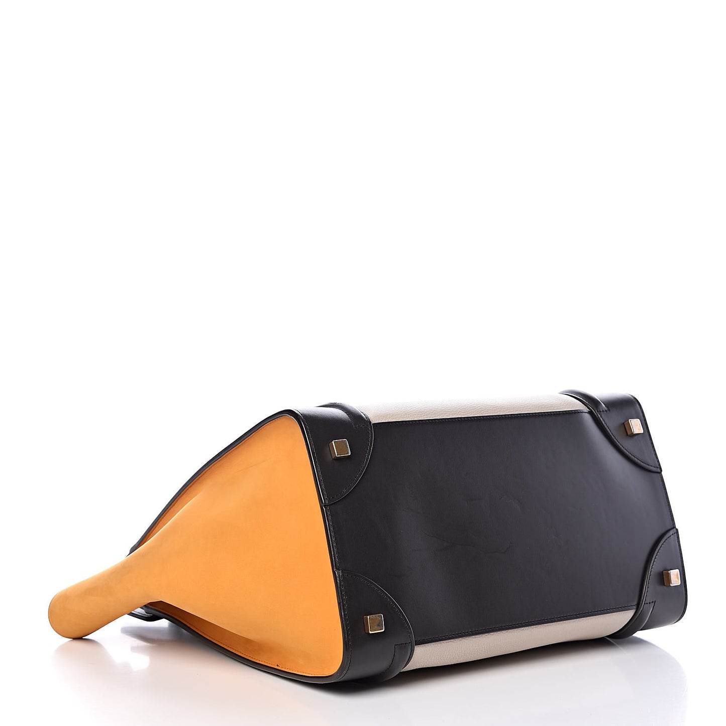 Drummed Calfskin Nubuck Mini Tri-Color Luggage Chalk