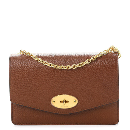 Mulberry Small Classic Grain Calfskin Small Darley Oak 1 of 8