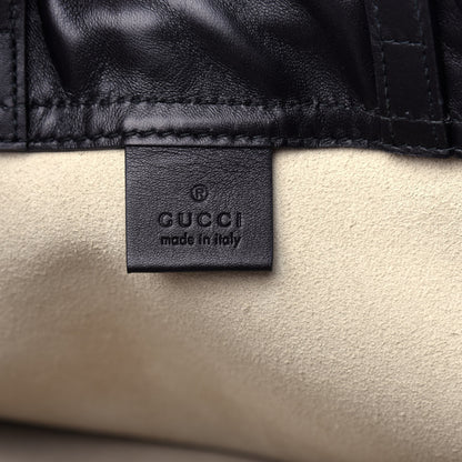 Gucci Calfskin Logo Drawstring Backpack Mystic White 7 of 12