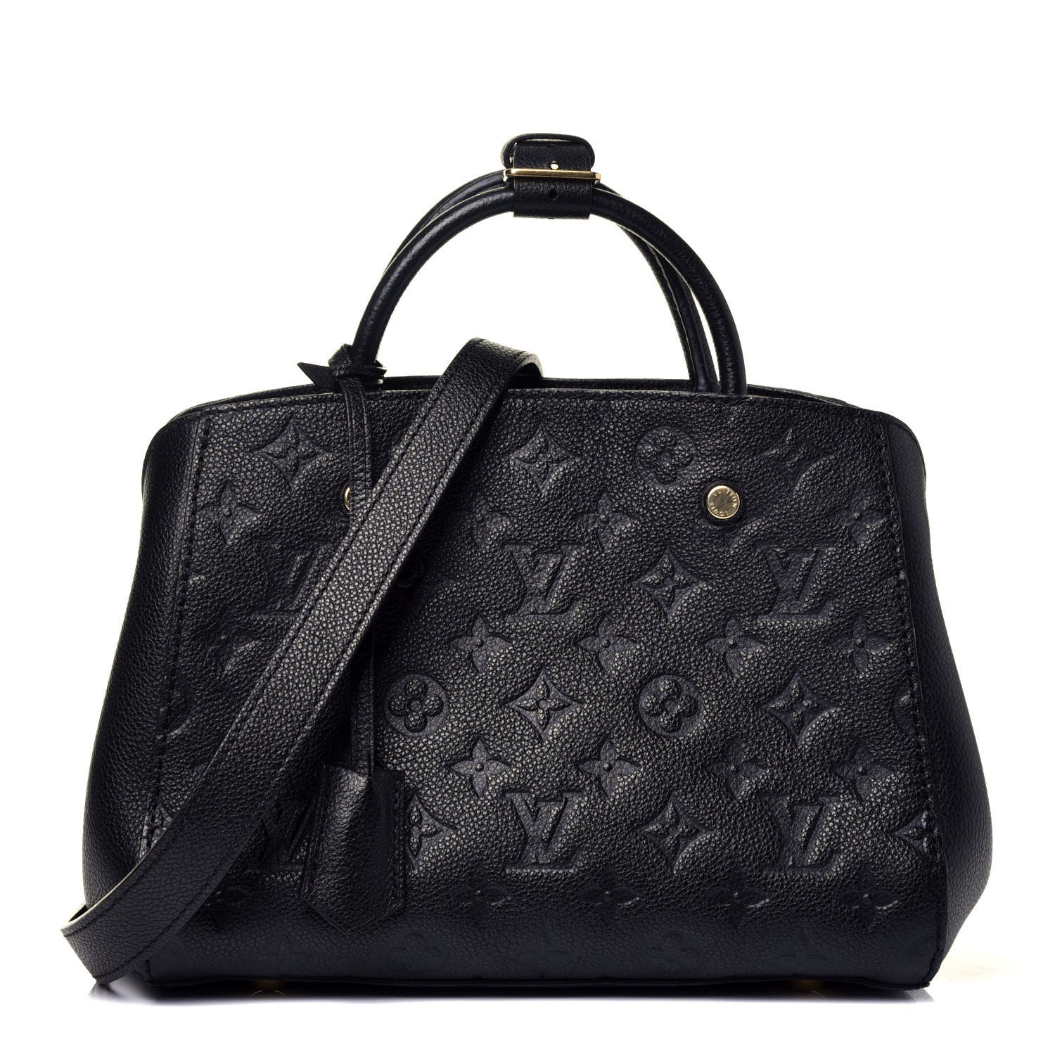 Louis Vuitton Empreinte Montaigne BB Black 1 of 10