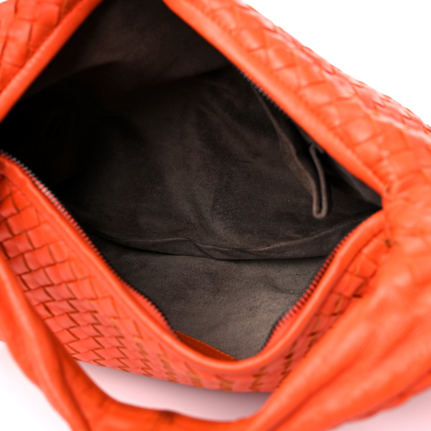 Bottega Veneta Nappa Intrecciato Medium Belly Veneta Hobo Orange 4 of 11