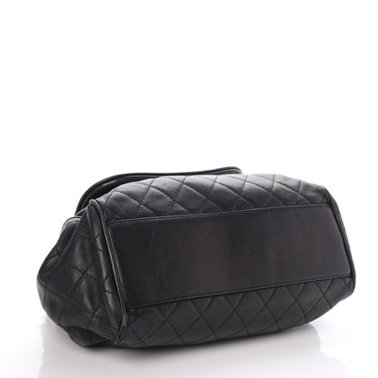 Chanel Caviar Quilted Timeless Accordion Flap Black 4 of 12