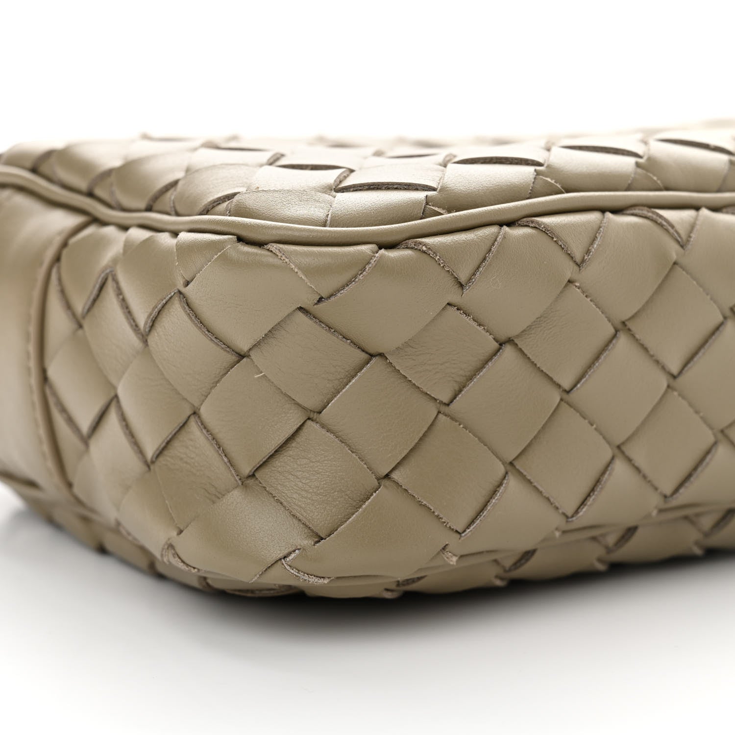 Bottega Veneta Calfskin Intrecciato Mini Camera Bag Travertine 9 of 10