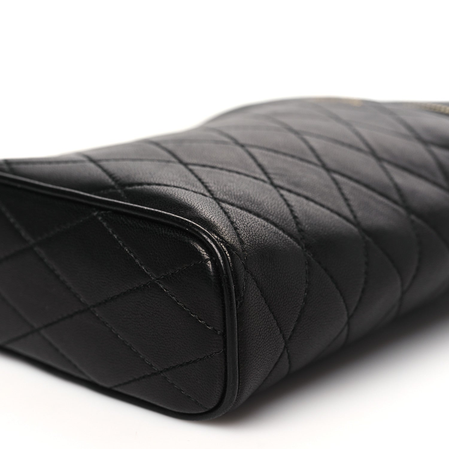 Saint Laurent Lambskin Quilted Binocular Case Black 10 of 10