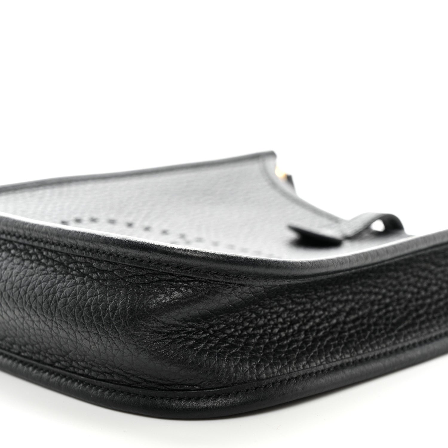 Hermes Taurillon Clemence Evelyne TPM Black 10 of 10