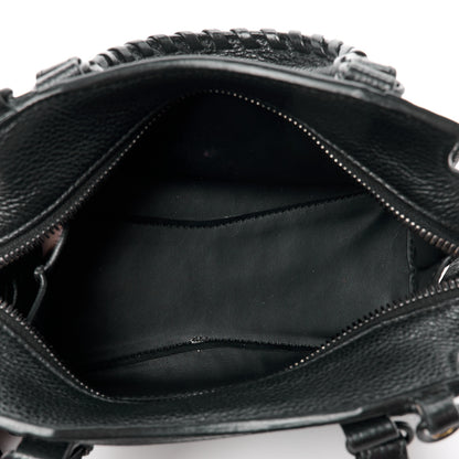 Balenciaga Grained Calfskin Neo Classic Black Hardware Mini City Black 5 of 10