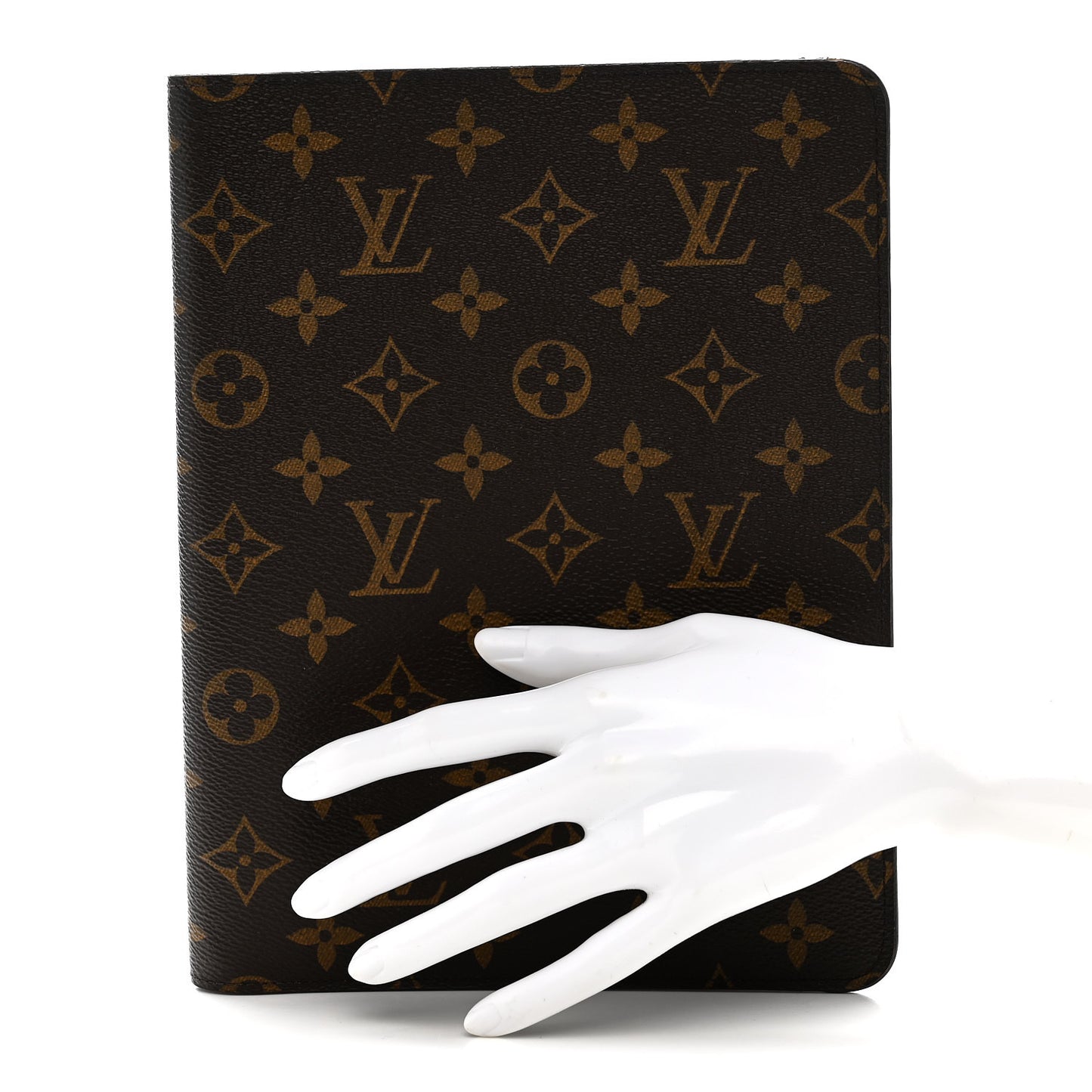 Monogram Desk Agenda Cover