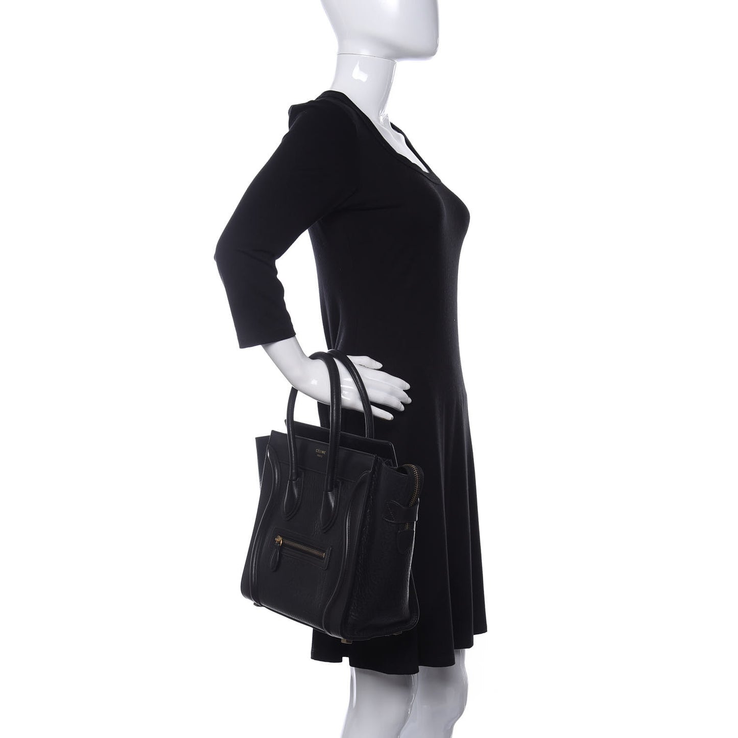 Astrakhan Micro Luggage Black