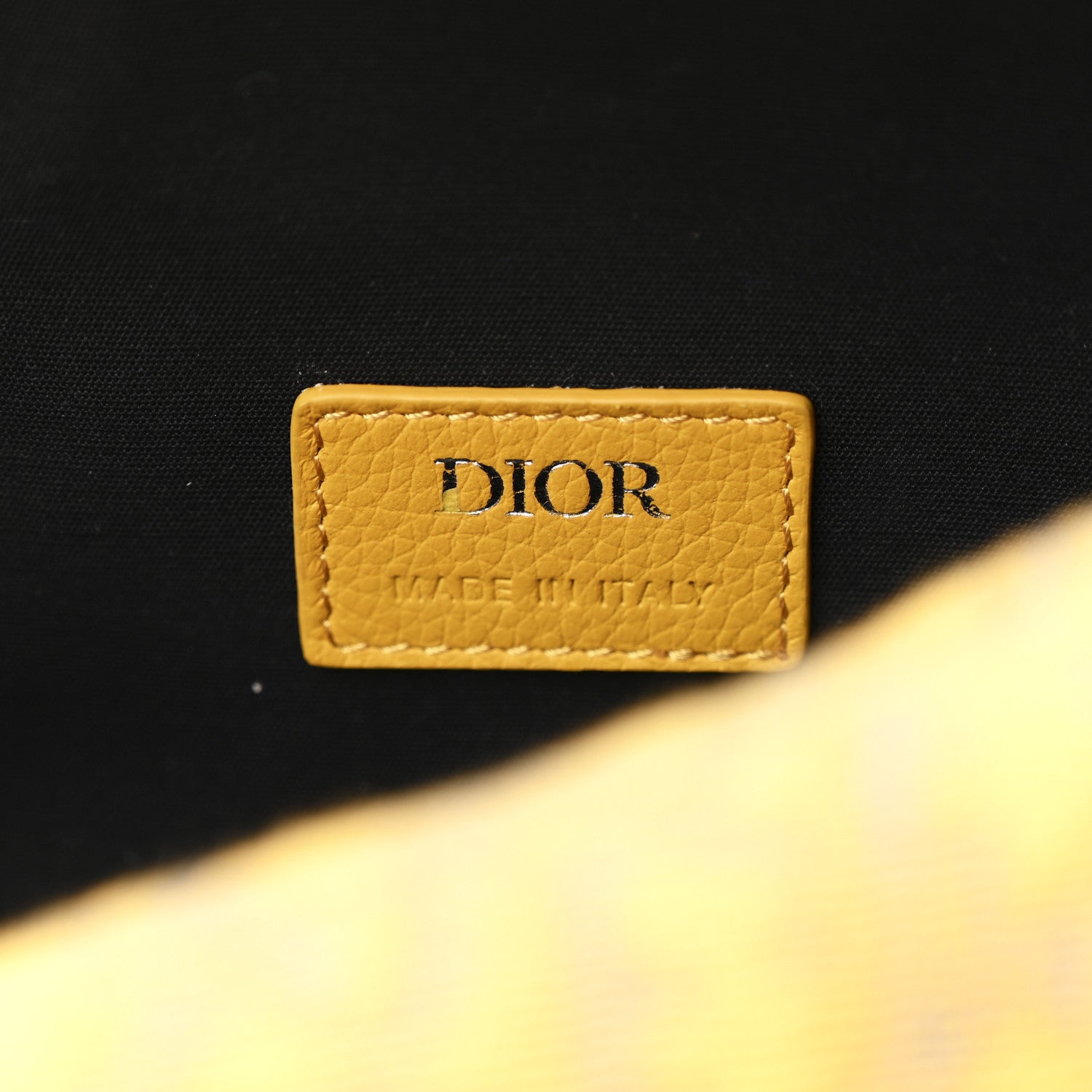 Christian Dior Oblique Lingot 22 Bag Yellow 5 of 9