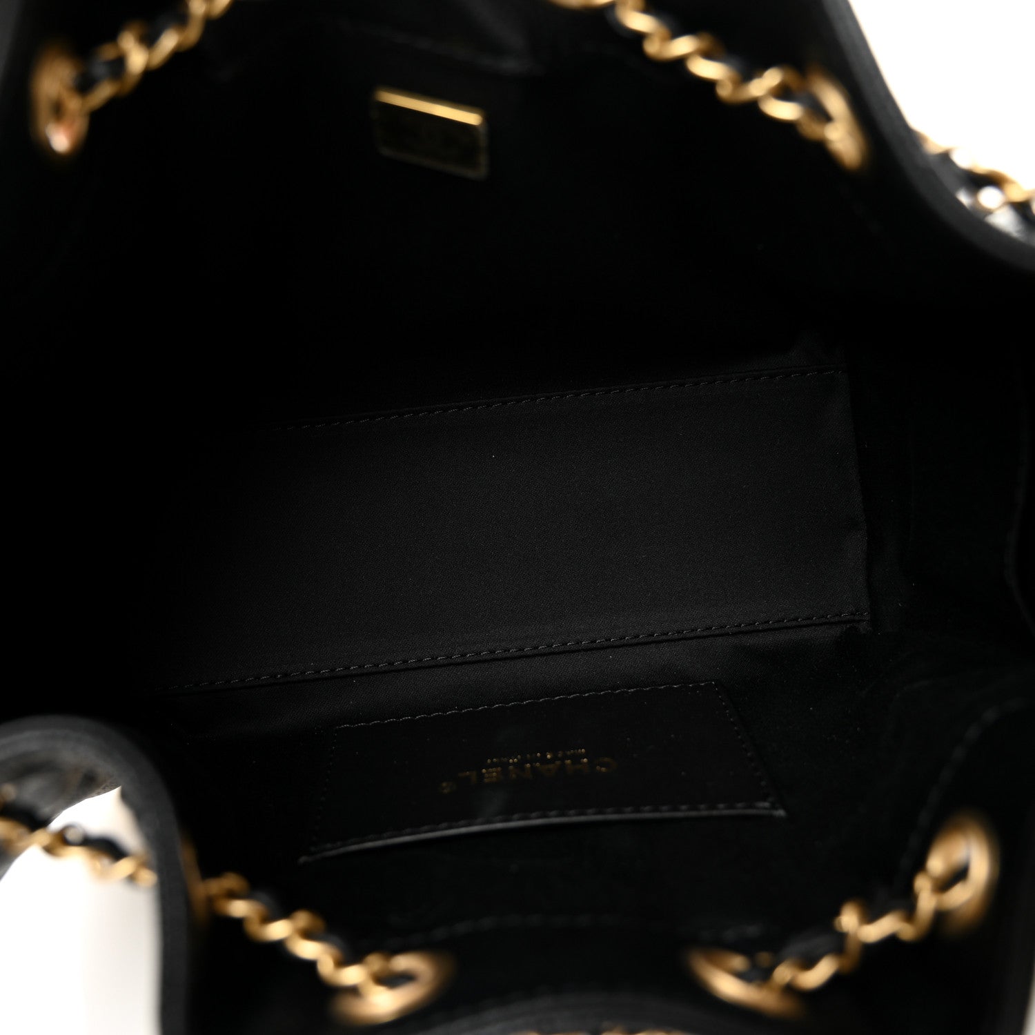 Chanel Caviar Quilted Mini Chanel 25 Handbag Black 5 of 11