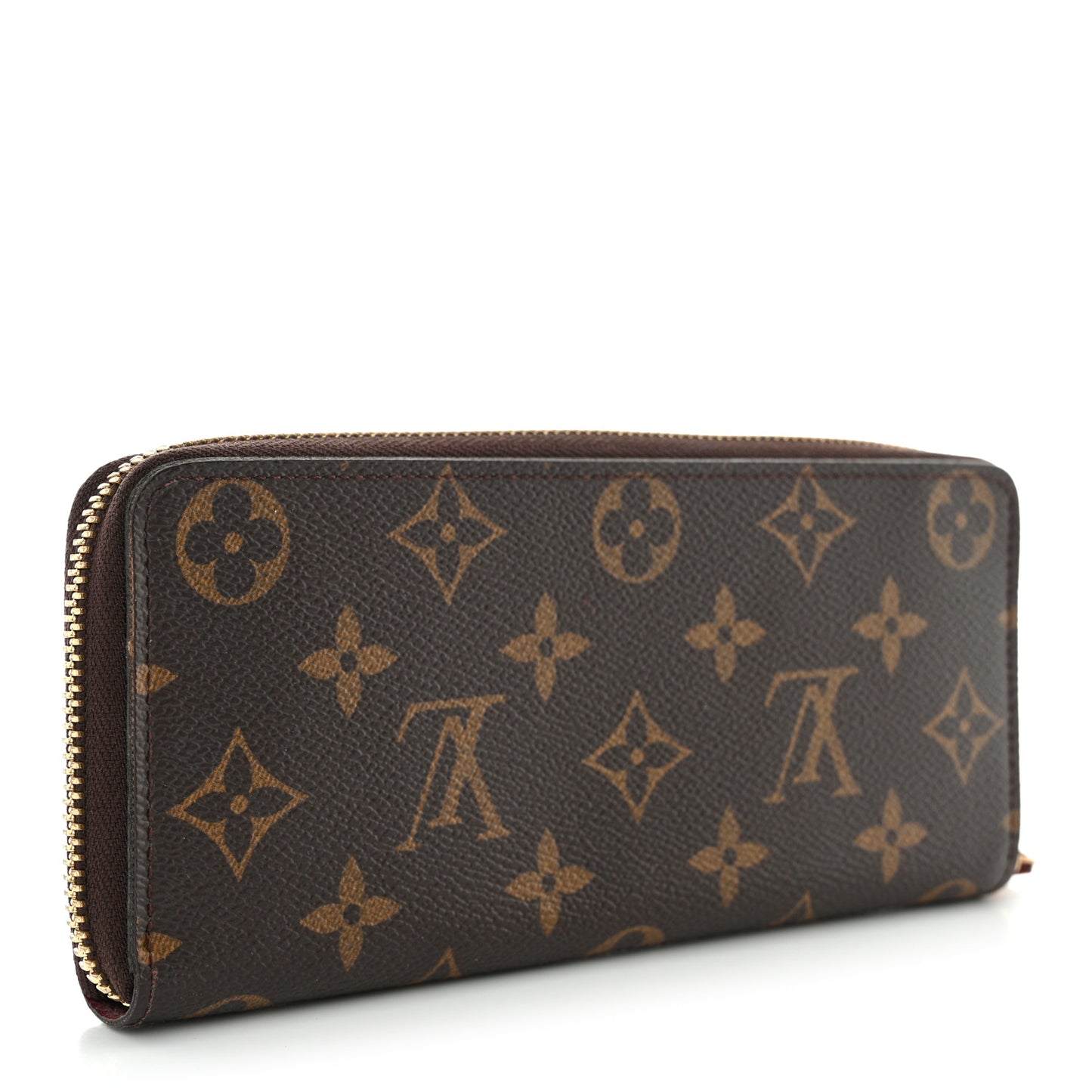 Monogram Clemence Wallet Fuchsia