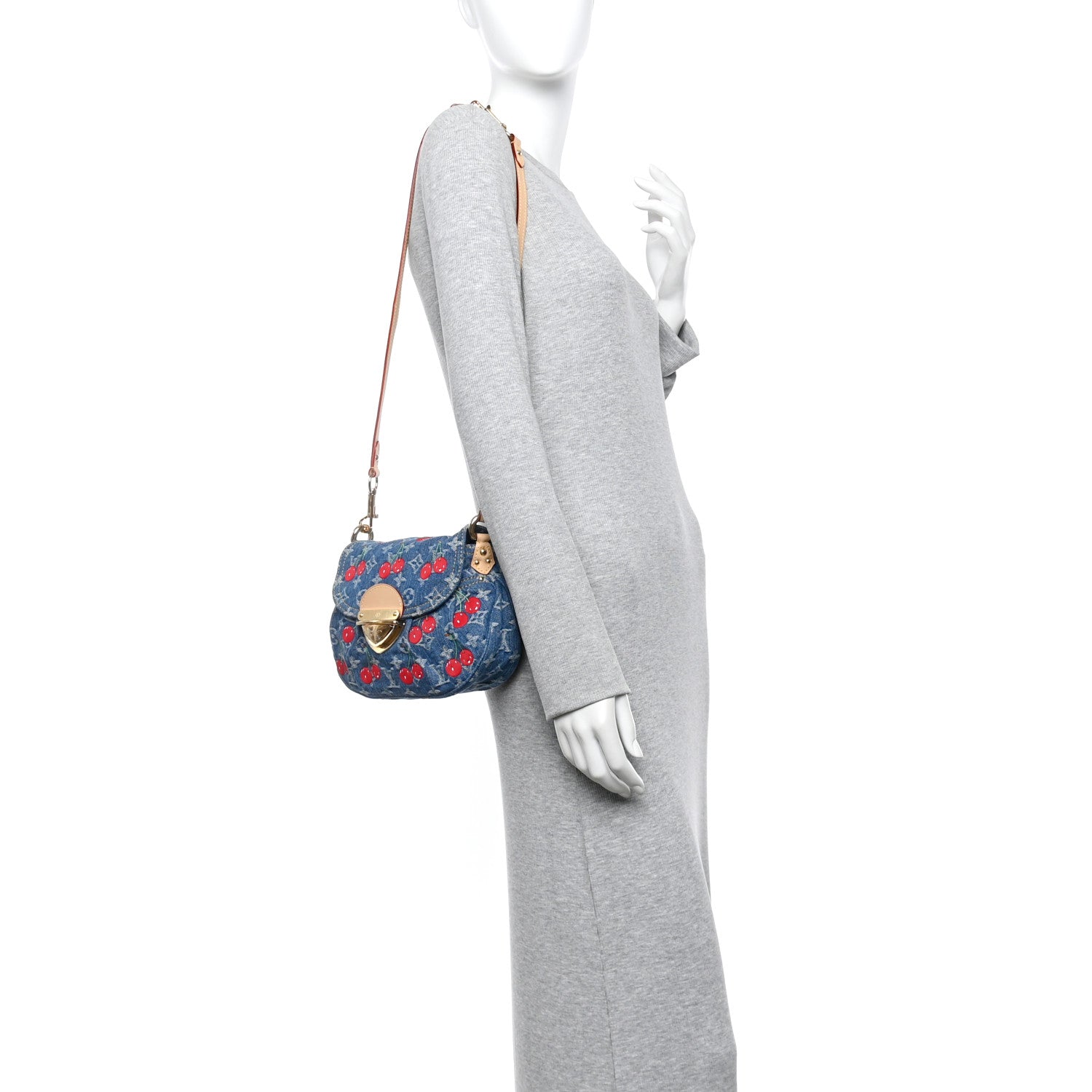 Louis Vuitton LV X TM Monogram Denim Cerises Sunset 2 of 11