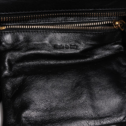 Celine Smooth Calfskin Micro Luggage Black 5 of 9