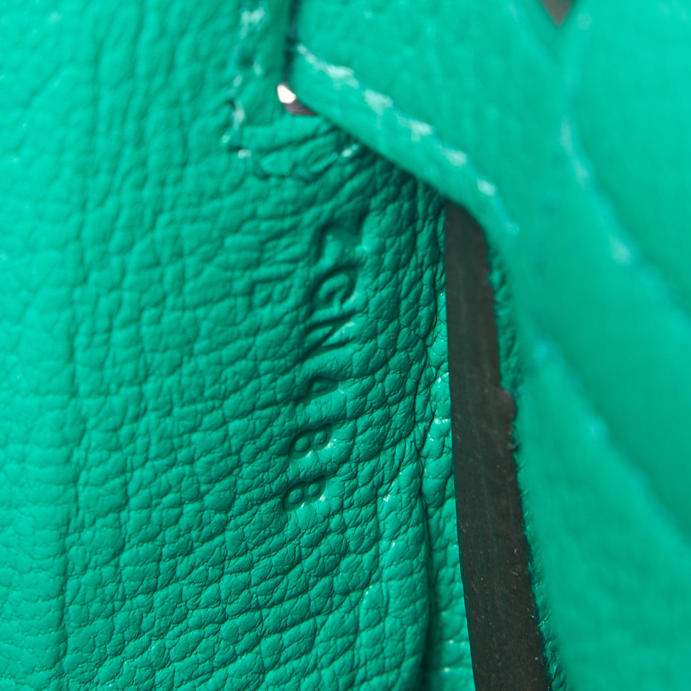 Hermes Togo Kelly Retourne 25 Menthe 29 of 35