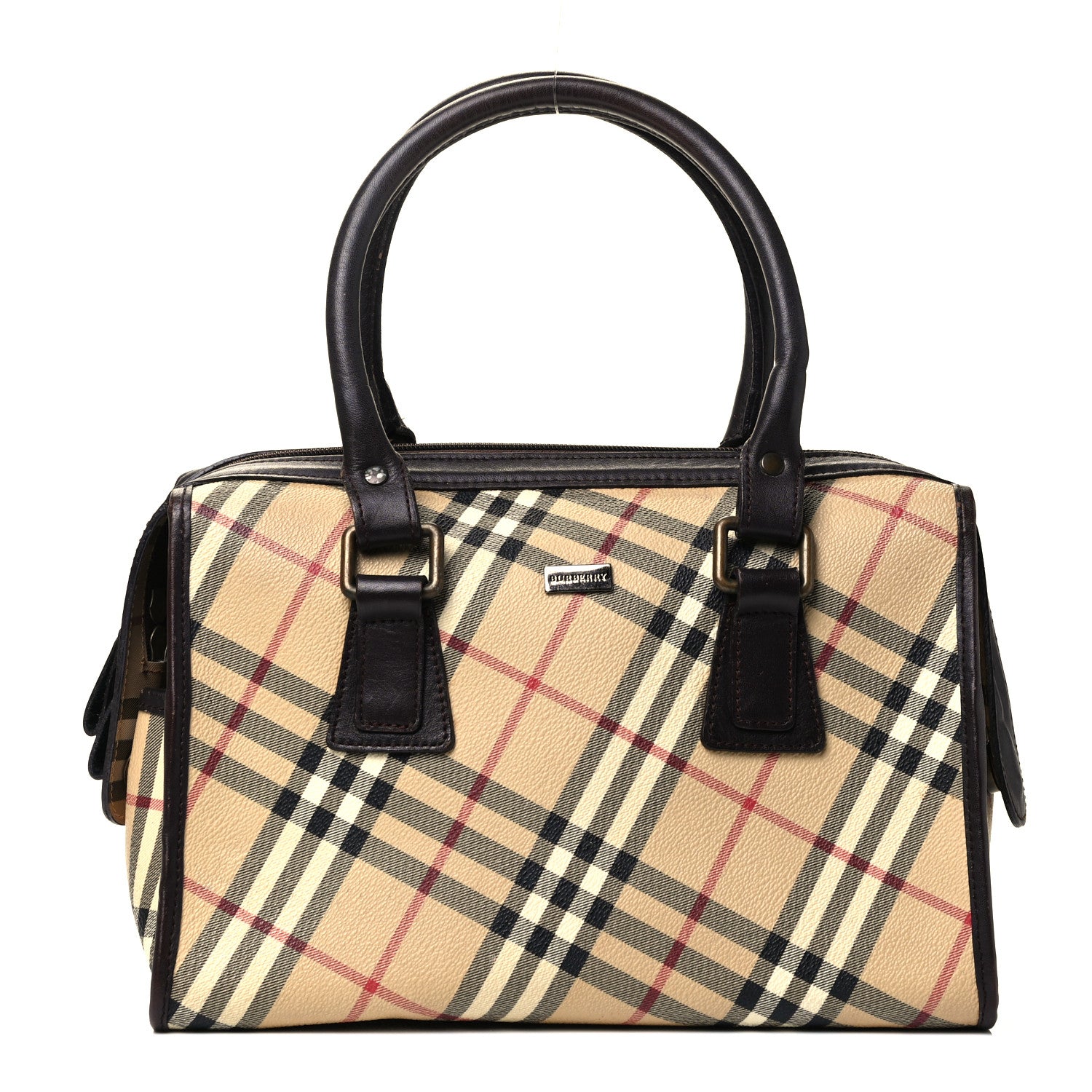 Burberry Nova Check Bag Chocolate 1 of 4