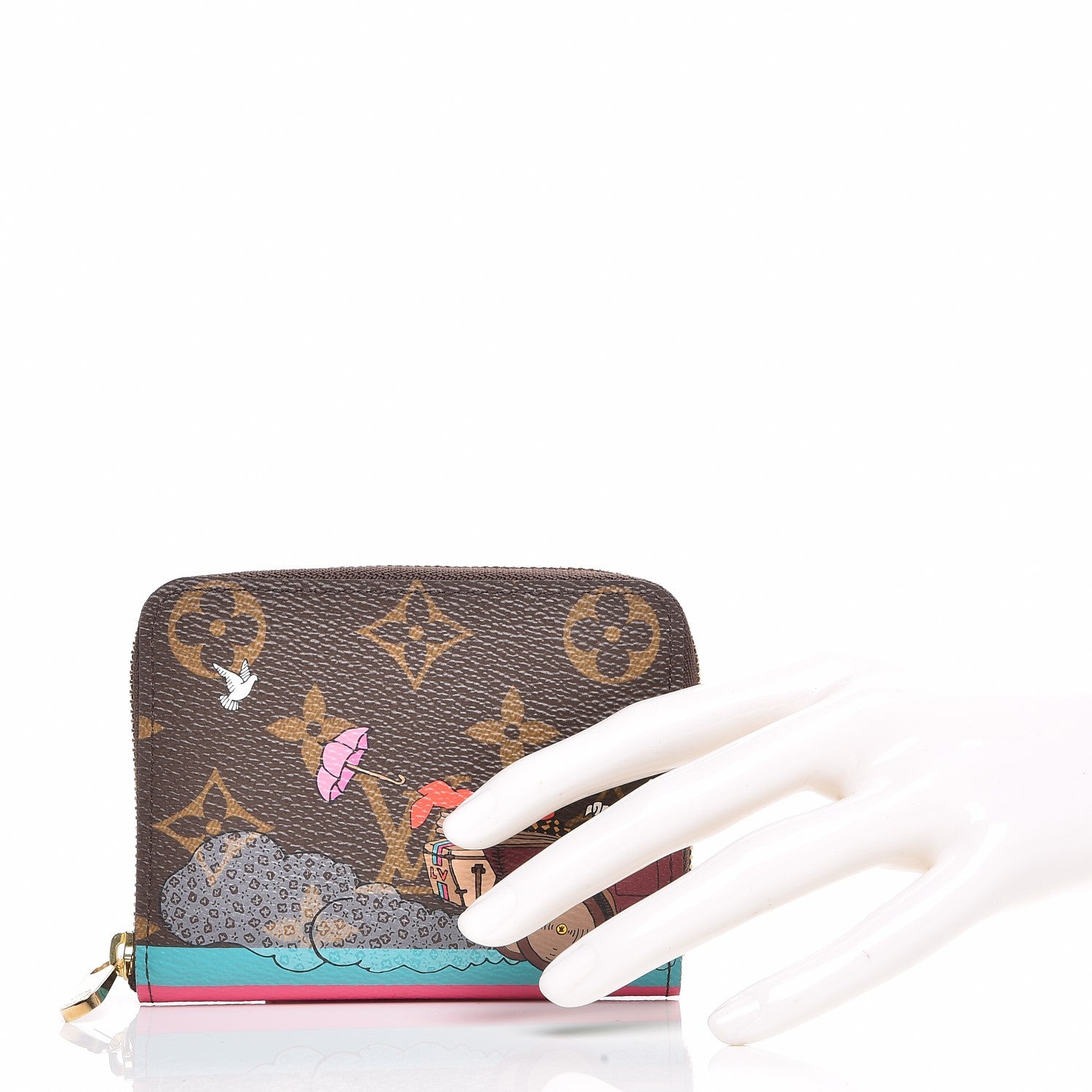 Louis Vuitton Monogram 2015 Christmas Animation Zippy Coin Purse 2 of 7