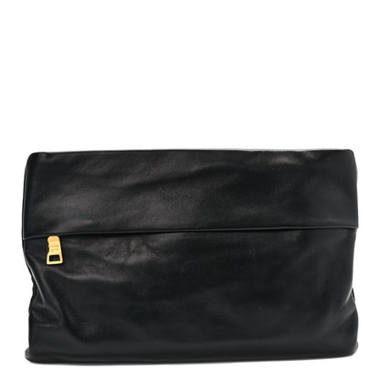 Prada Nappa Zip Clutch Black 1 of 9