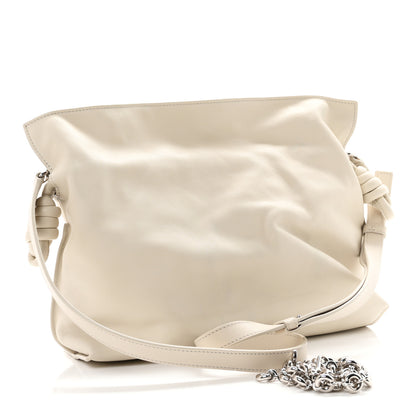 Loewe Mellow Nappa Medium Donut Chain Flamenco Knot Clutch Sea Salt 3 of 11