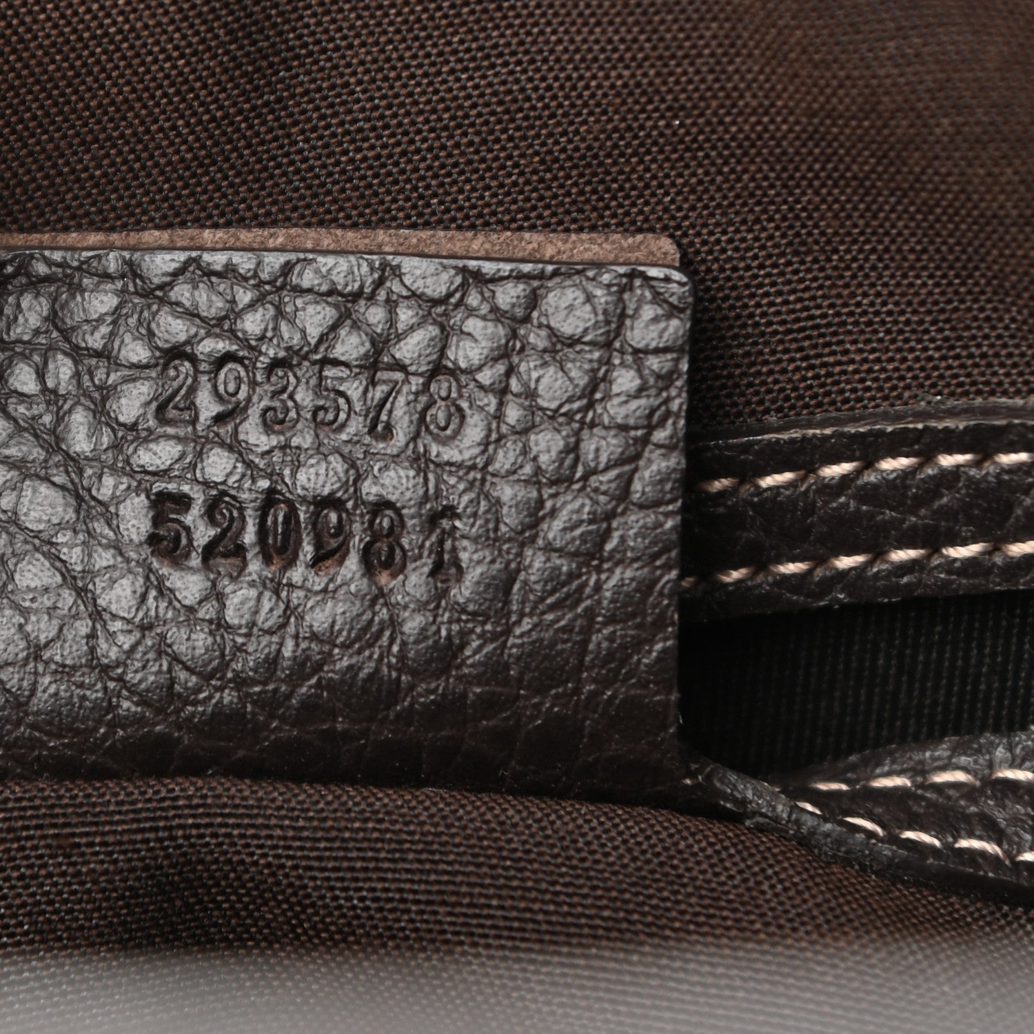 Gucci Crystal Monogram Medium Abbey Shoulder Bag Dark Brown 7 of 16