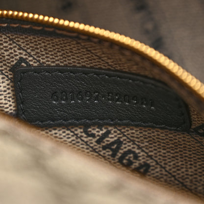 Balenciaga X GUCCI GG Supreme Monogram Small Hourglass Top Handle Bag Beige Ebony 7 of 10