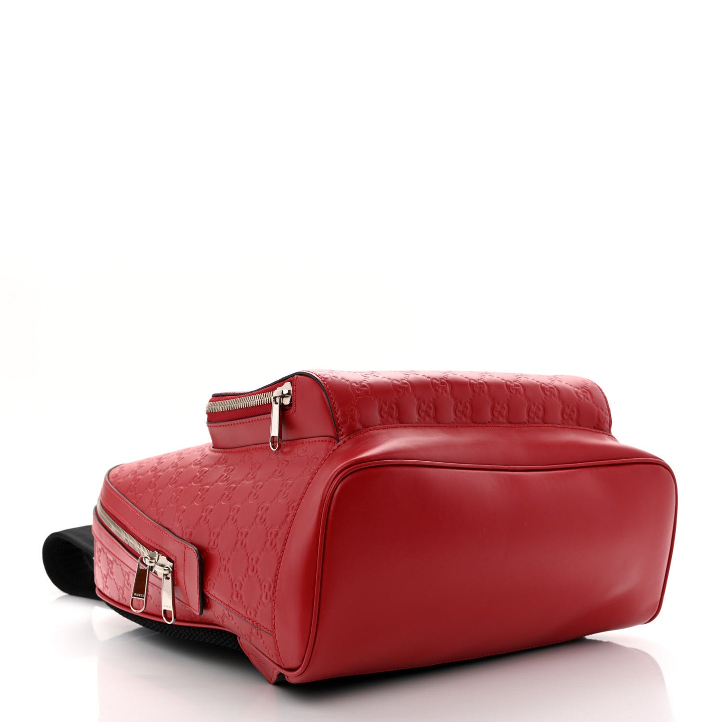 Guccissima Signature Day Backpack Hibiscus Red