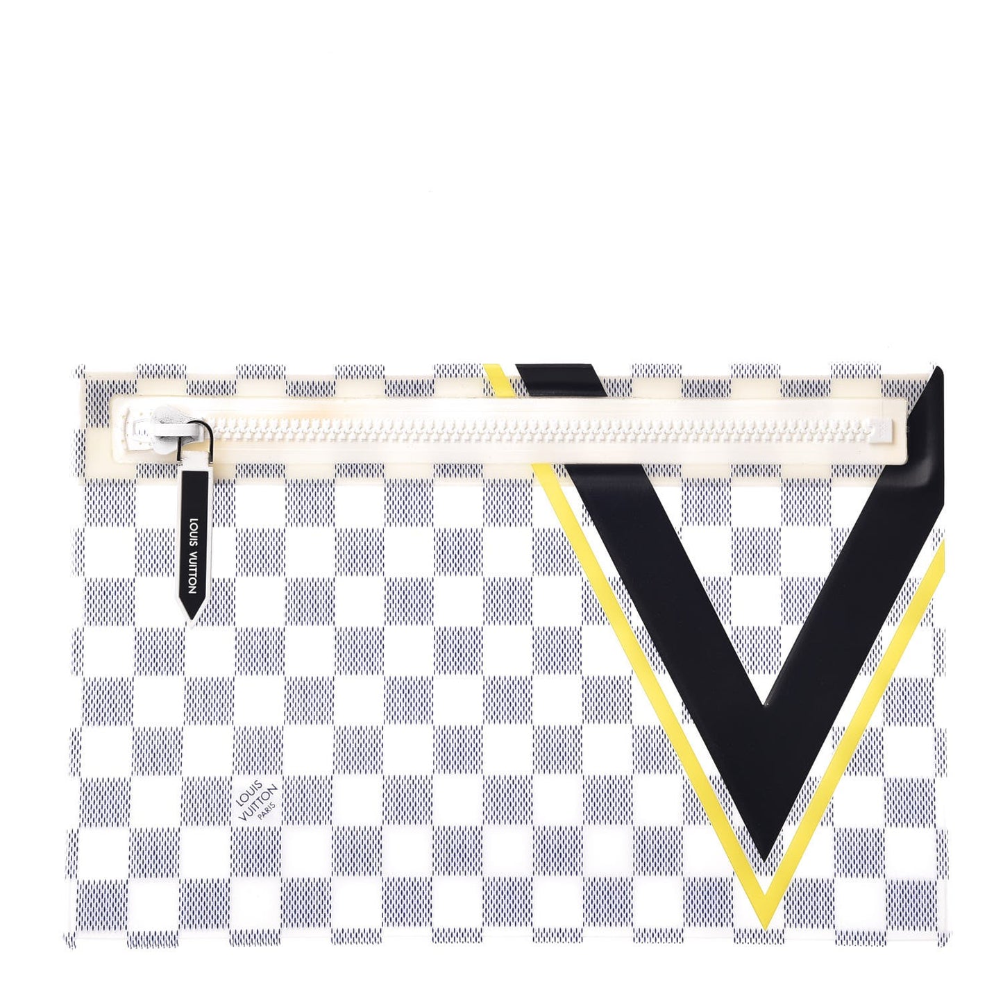 Damier Azur Latitude America's Cup Waterproof Zipped Pouch