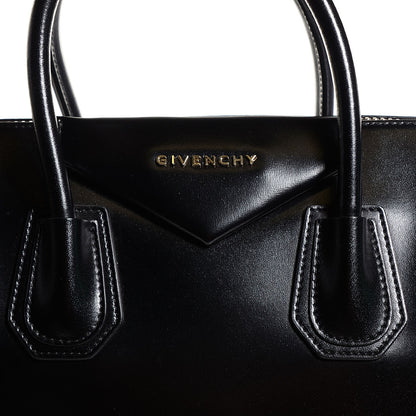 Givenchy Shiny Lord Calfskin Medium Antigona Black 6 of 10