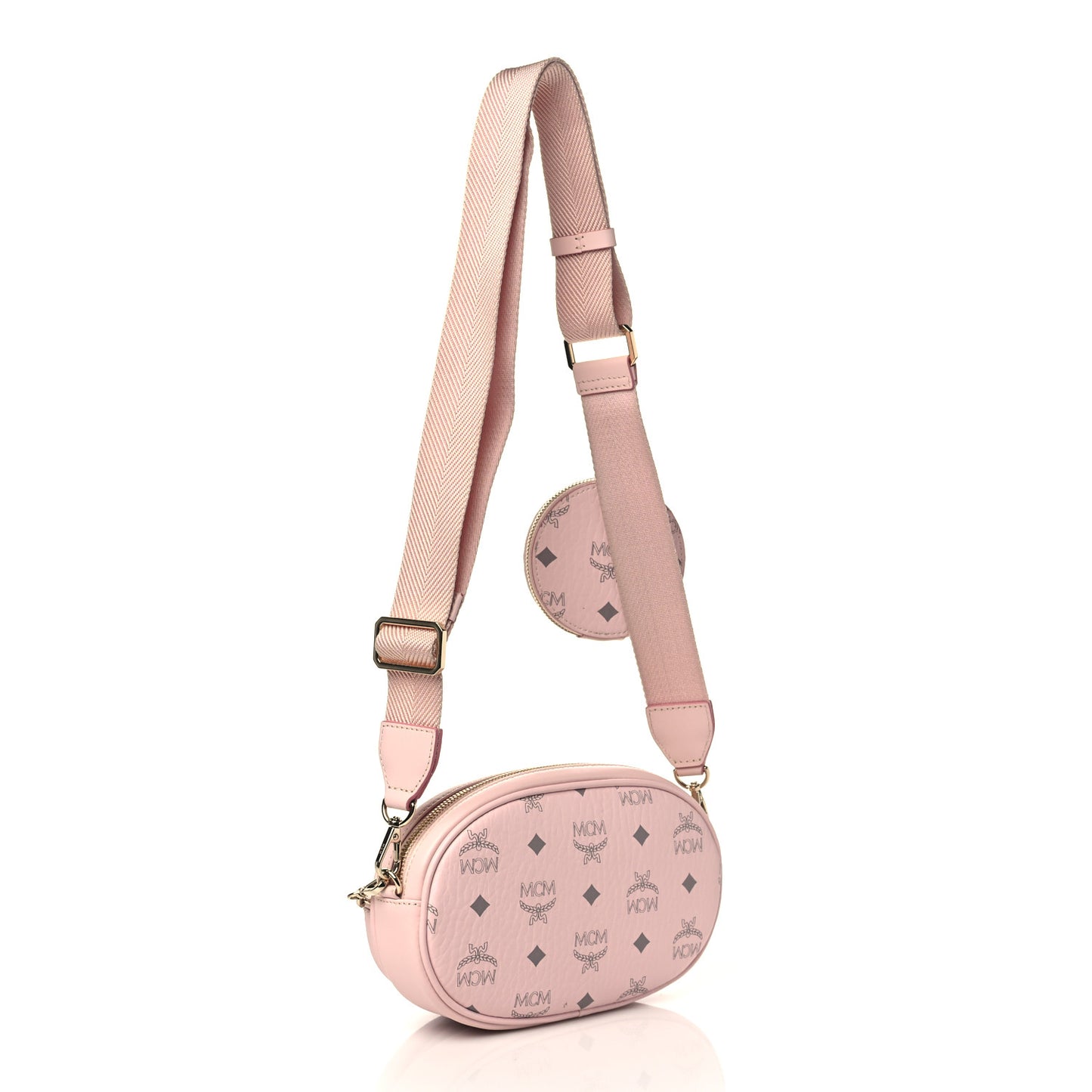 Visetos Small Aren Multifunction Crossbody Pouch Powder Pink