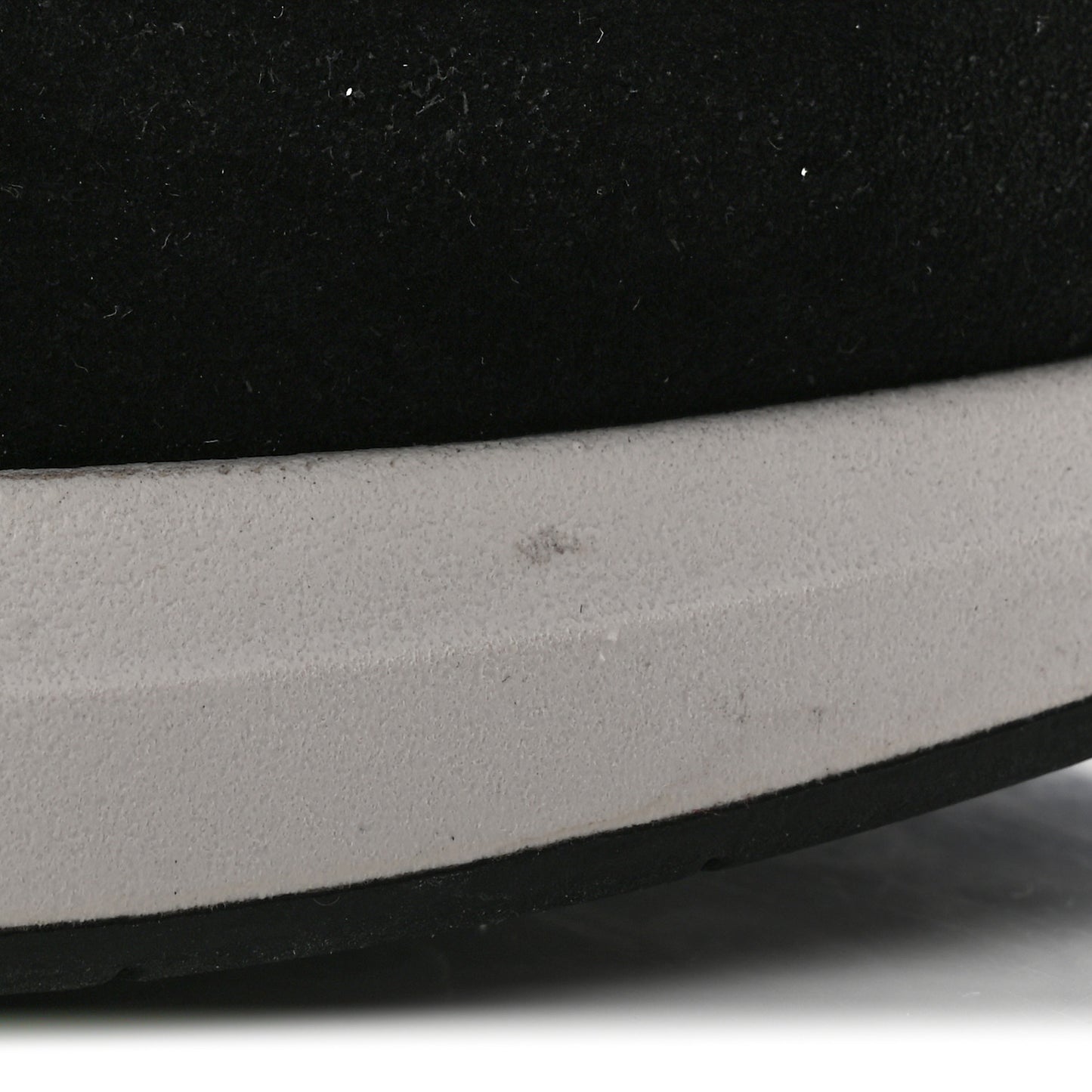 Suede Calfskin Fabric CC Sneakers 36 Dark Grey Light Pink
