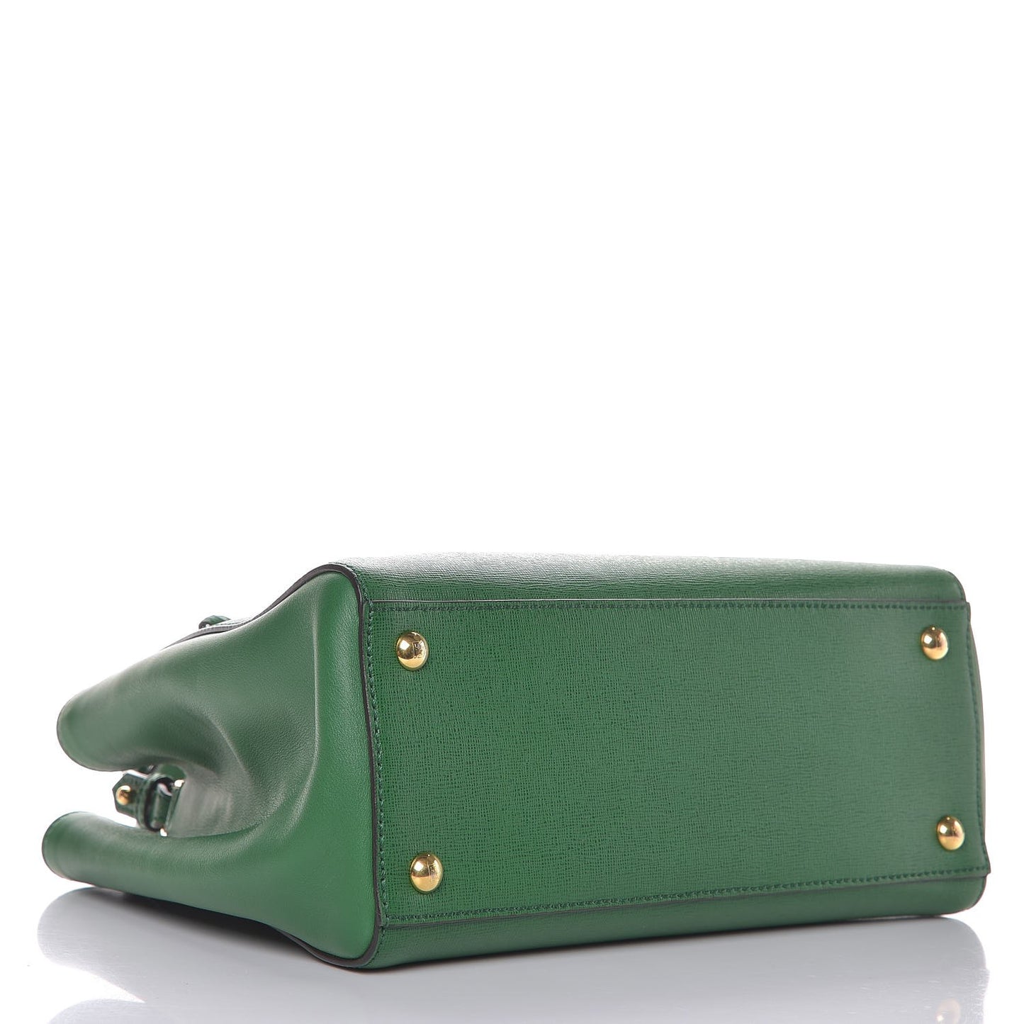 Vitello Elite Flamingo Petite 2Jours Tote Emerald