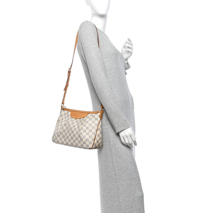 Louis Vuitton Damier Azur Siracusa PM 2 of 14