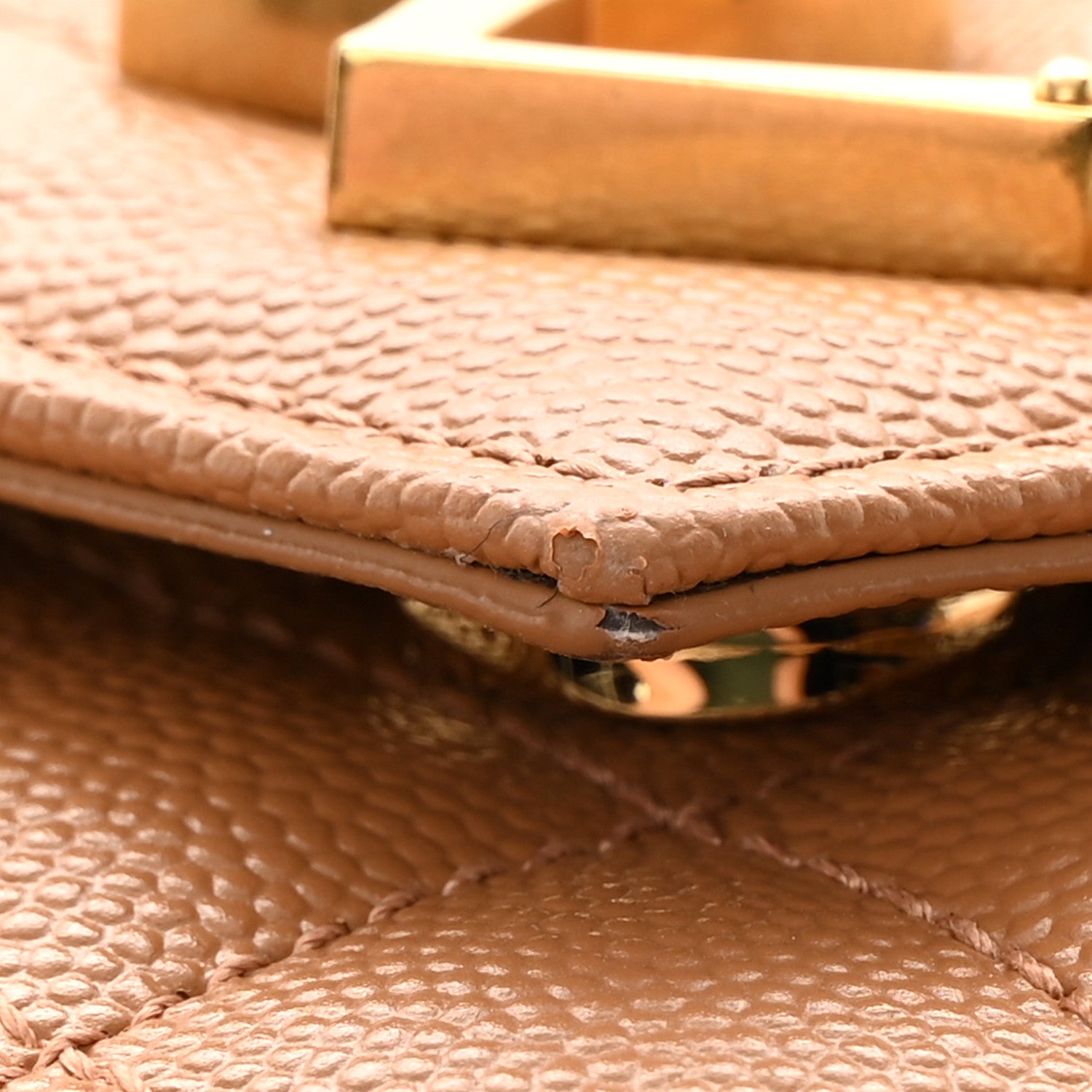 Saint Laurent Grain De Poudre Textured Mixed Matelasse Triquilt Medium Monogram Satchel Dune 11 of 13