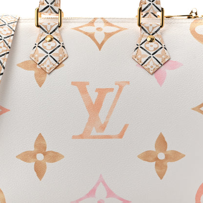Louis Vuitton Monogram Giant By The Pool 2.0 Speedy Bandouliere 25 Beige 7 of 9