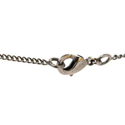 Chanel Ruthenium Enamel CC Necklace Black 4 of 5