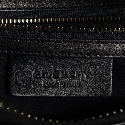 Givenchy Calfskin Crocodile Embossed Medium Lucrezia Black 6 of 8