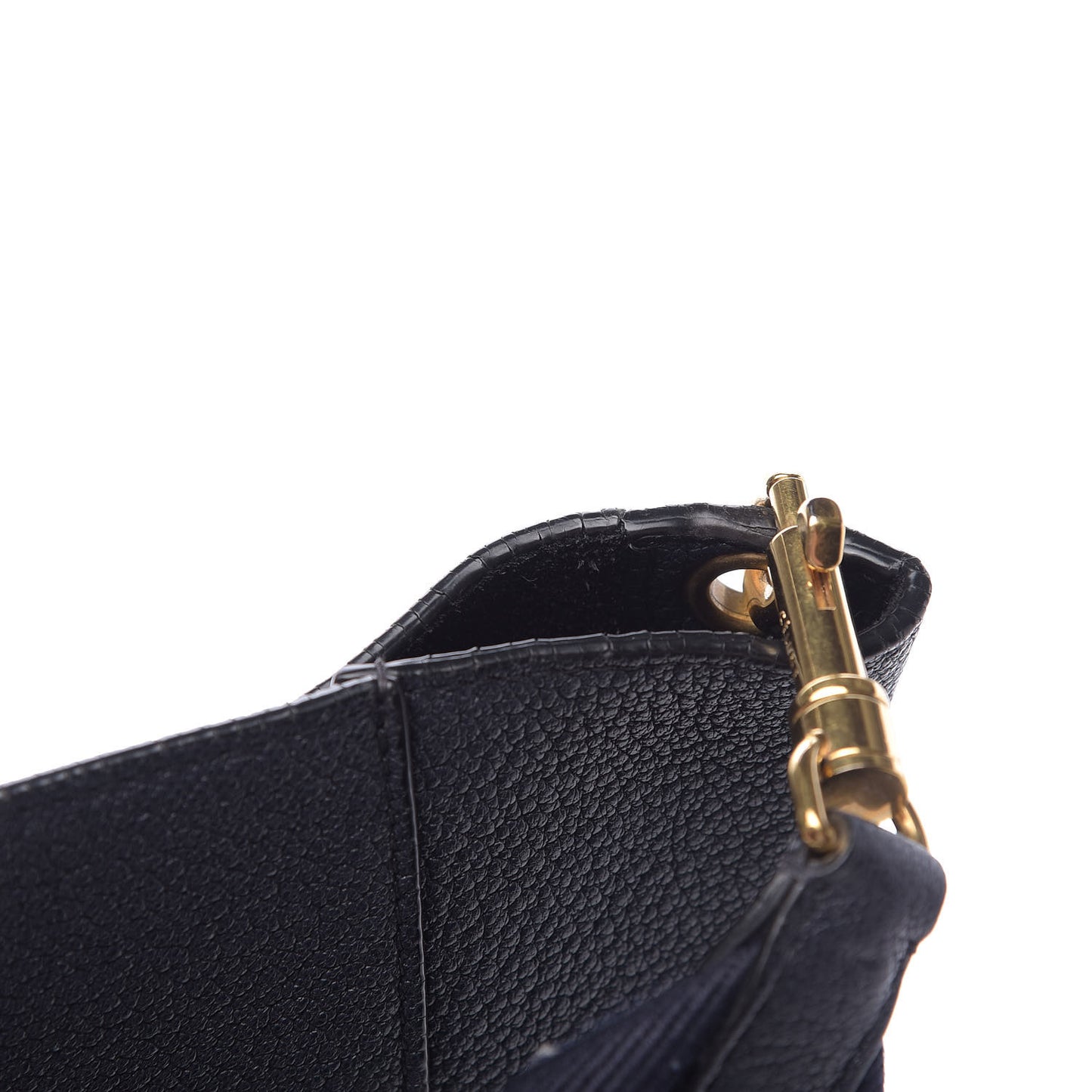 Soft Grained Calfskin Sangle Bucket Bag Navy Blue
