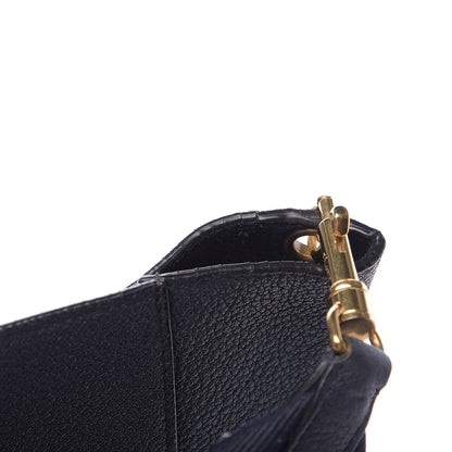 Celine Soft Grained Calfskin Sangle Bucket Bag Navy Blue 17 of 17