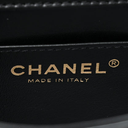 Chanel Patent Calfskin Quilted Mini Square Flap Black 6 of 10