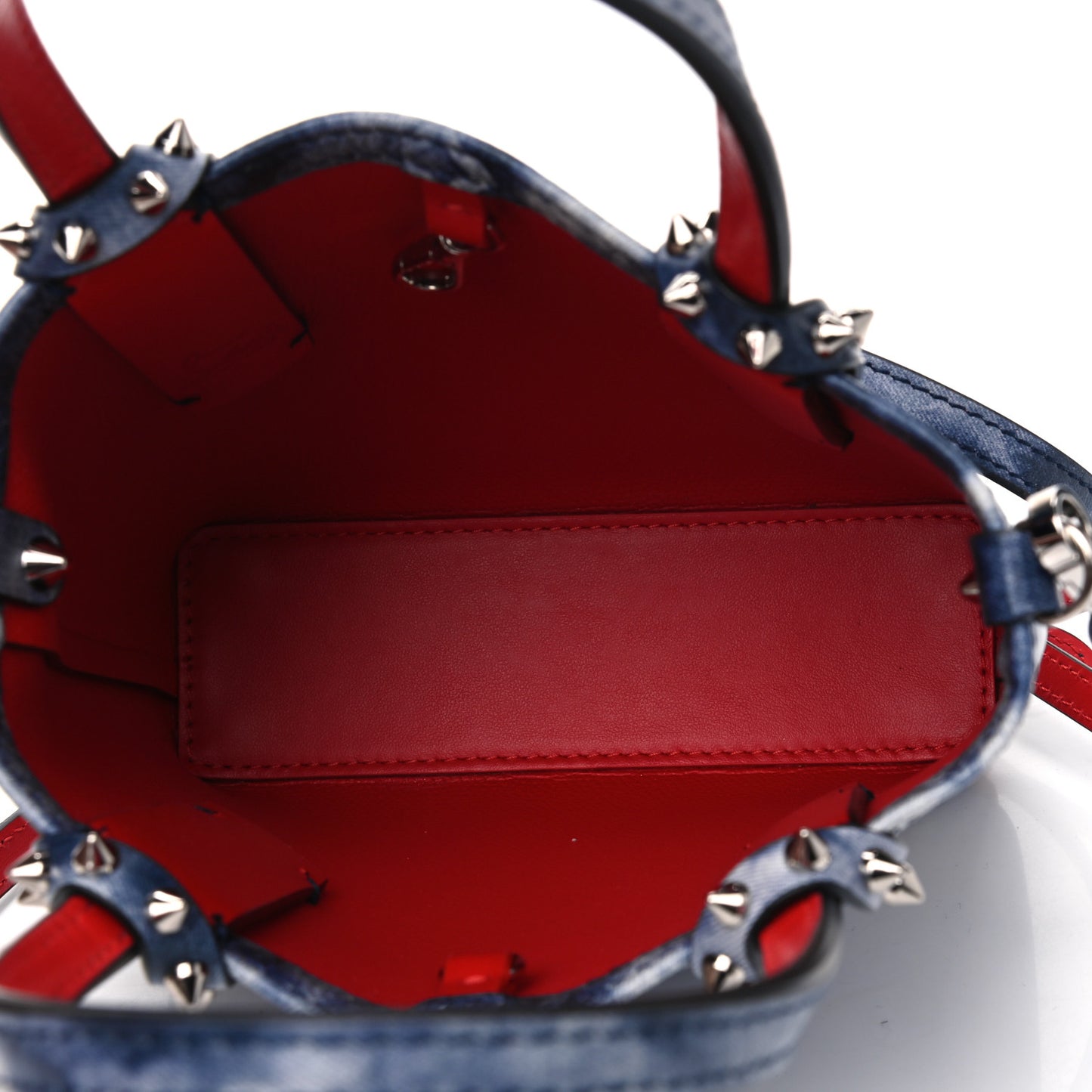 Calfskin Punk Mini North South Cabata Tote Multi