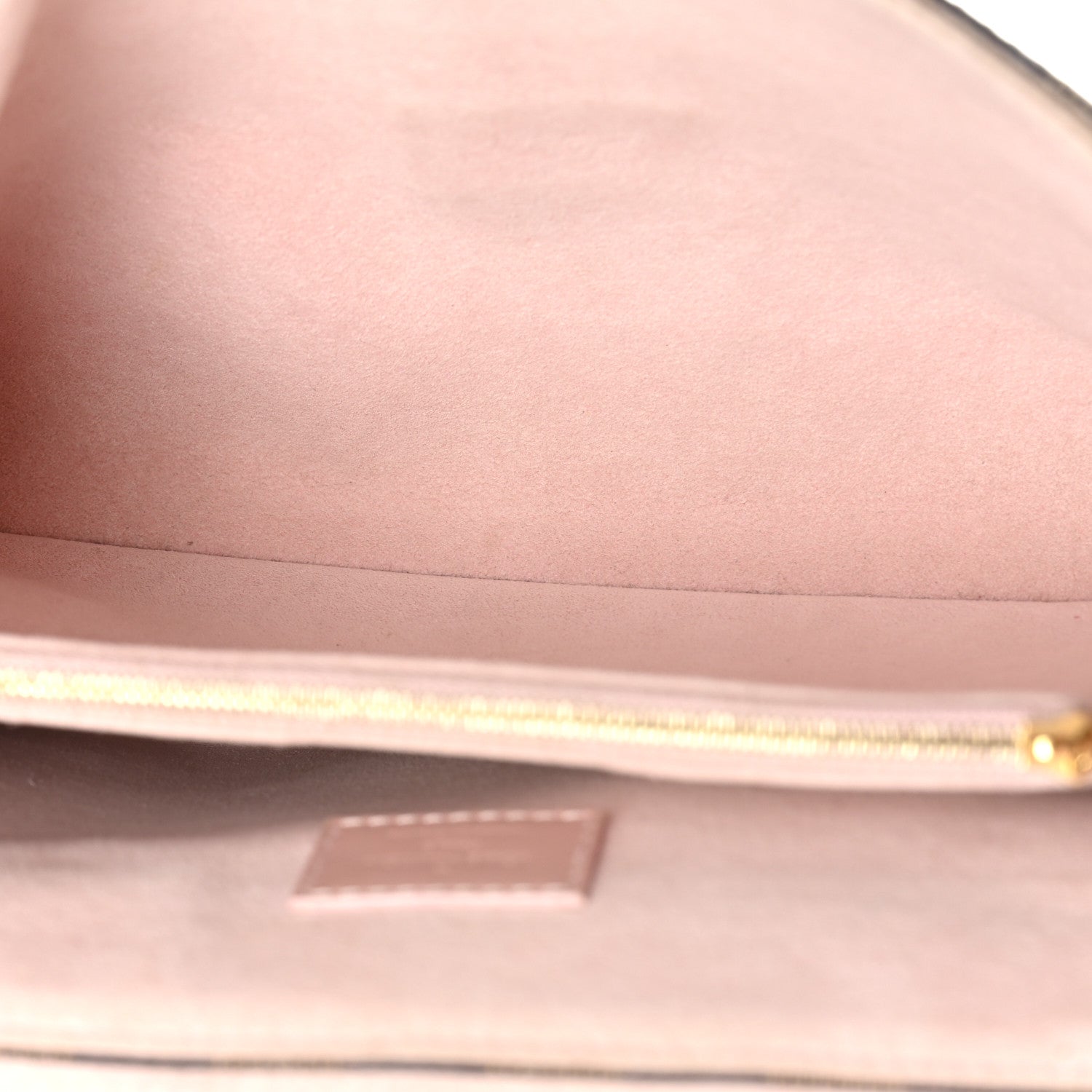 Louis Vuitton Damier Ebene Caissa Clutch Rose Ballerine 5 of 13